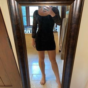 Black Bebe Bodycon Dress | Perfect for Holidays!